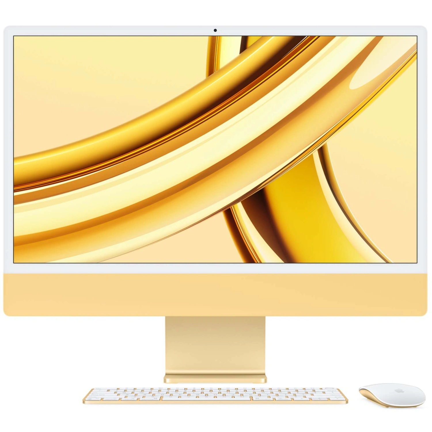 Моноблок Apple iMac 24'' М3 (2023), 8 CPU/10 GPU, 8ГБ, 512 ГБ Желтый