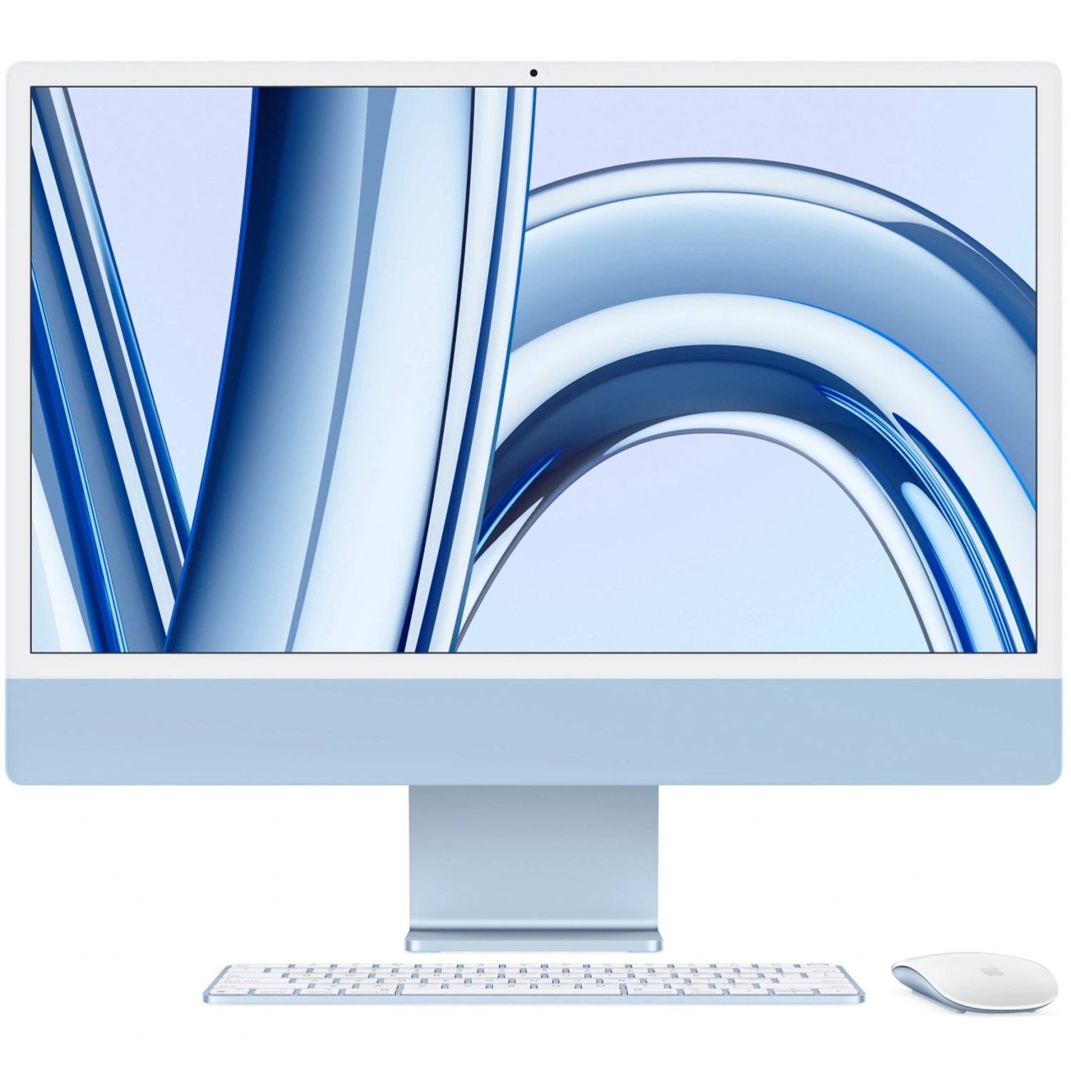 Моноблок Apple iMac 24'' М3 (2023), 8 CPU/10 GPU, 8ГБ, 256 ГБ Синий