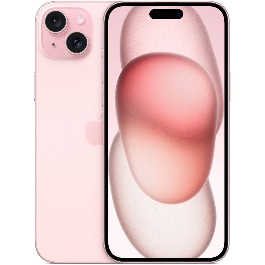 Смартфон Apple iPhone 15 Plus eSim 128 ГБ Розовый
