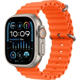 Смарт-часы Apple Watch Ultra 2 49mm ремешок Ocean Band Orange