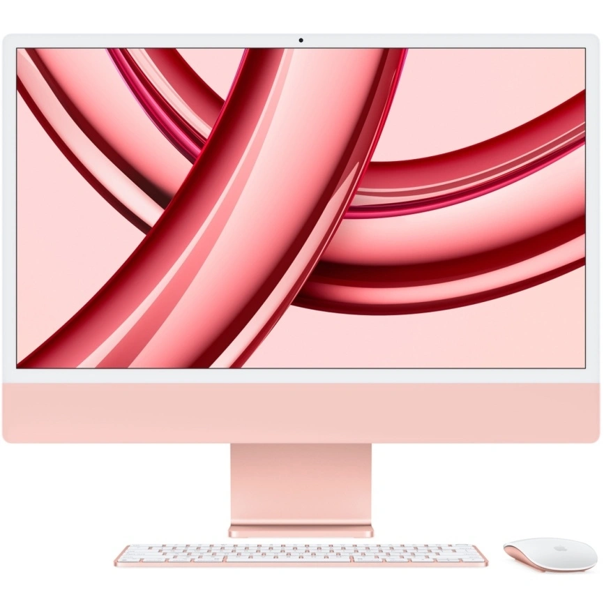 Моноблок Apple iMac 24'' М3 (2023), 8 CPU/10 GPU, 8ГБ, 256 ГБ Розовый