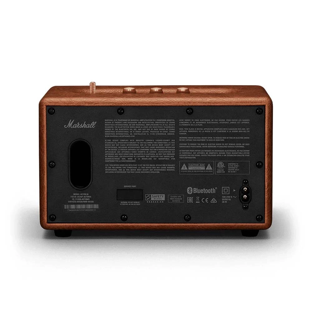 Аудиосистема Marshall Acton BT III, Коричневый
