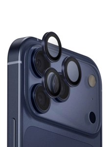 Защитное стекло для задней камеры Uniq Optix AluGuard iPhone 17 Pro/17 Pro Max, Deep Navy