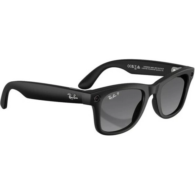 Умные очки Ray-Ban Wayfarer Gen 2 RW4012 (Gen2), Matte Black / Polar Gradient Graphite
