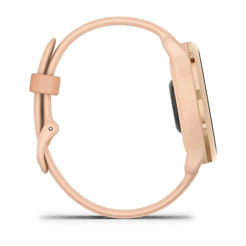 Смарт-часы Garmin Vivoactive 6 - 42 mm, Нежно-розовый, нежно-розовый силиконовый ремешок
