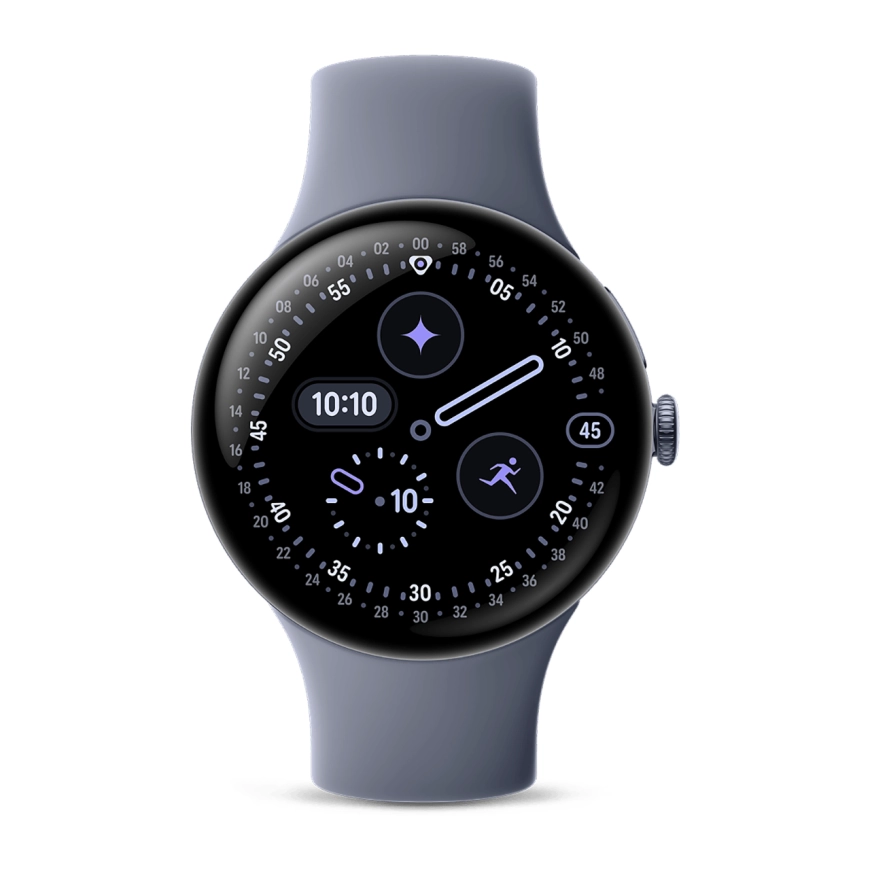 Умные часы Google Pixel Watch 4, 45мм Серый
