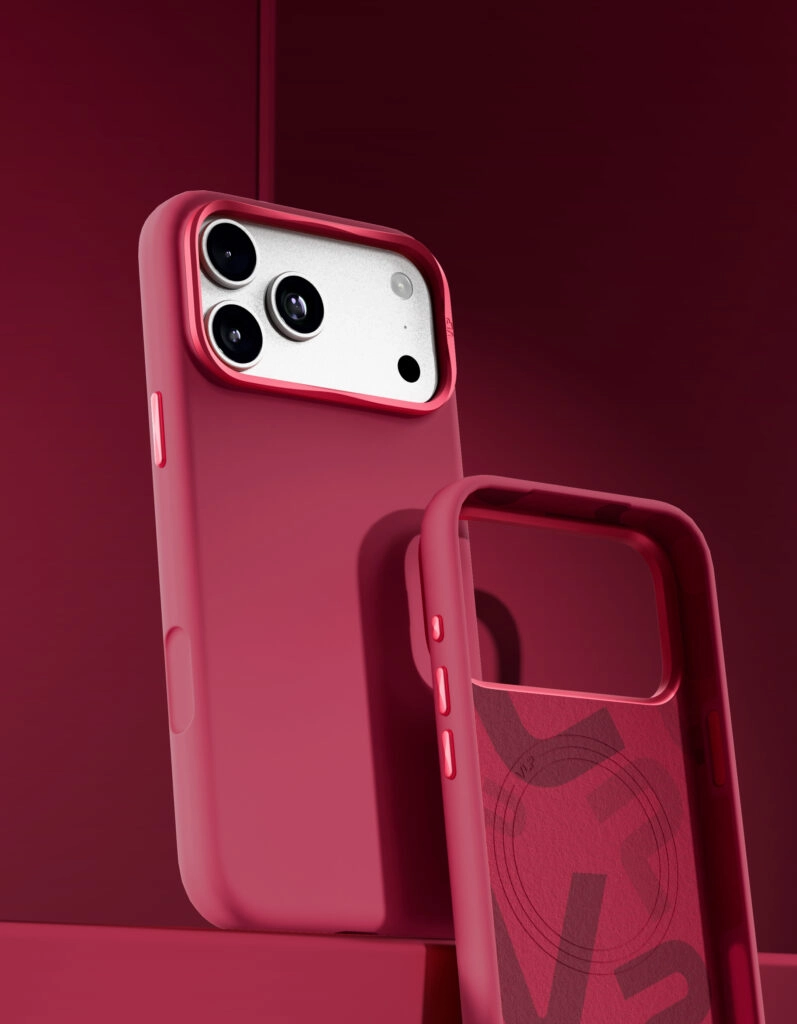 Чехол VLP Aster Pro Case для iPhone 18 Pro, красный