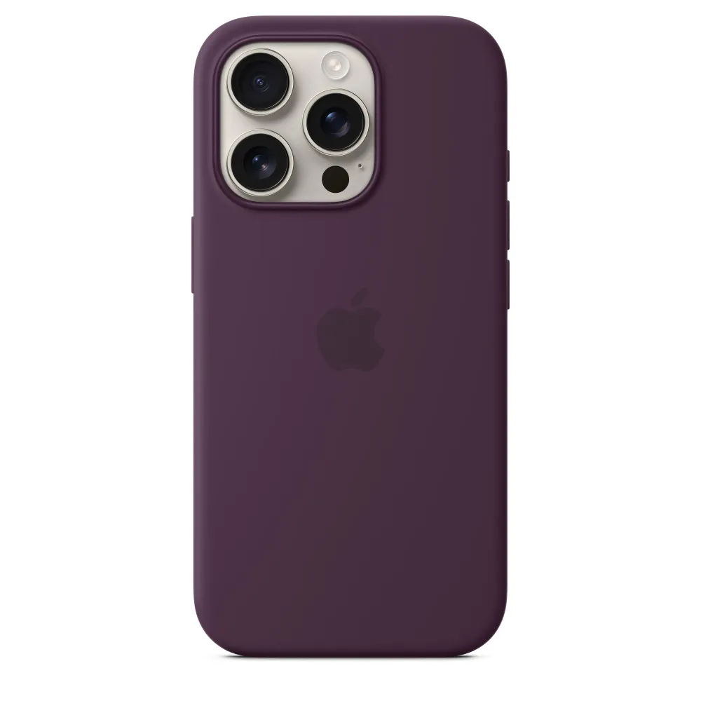Чехол Apple для iPhone 16 Pro Silicone с MagSafe (Сливовый | Plum)