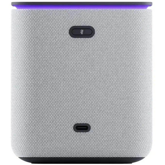 Умная колонка Яндекс Станция Миди серебристый