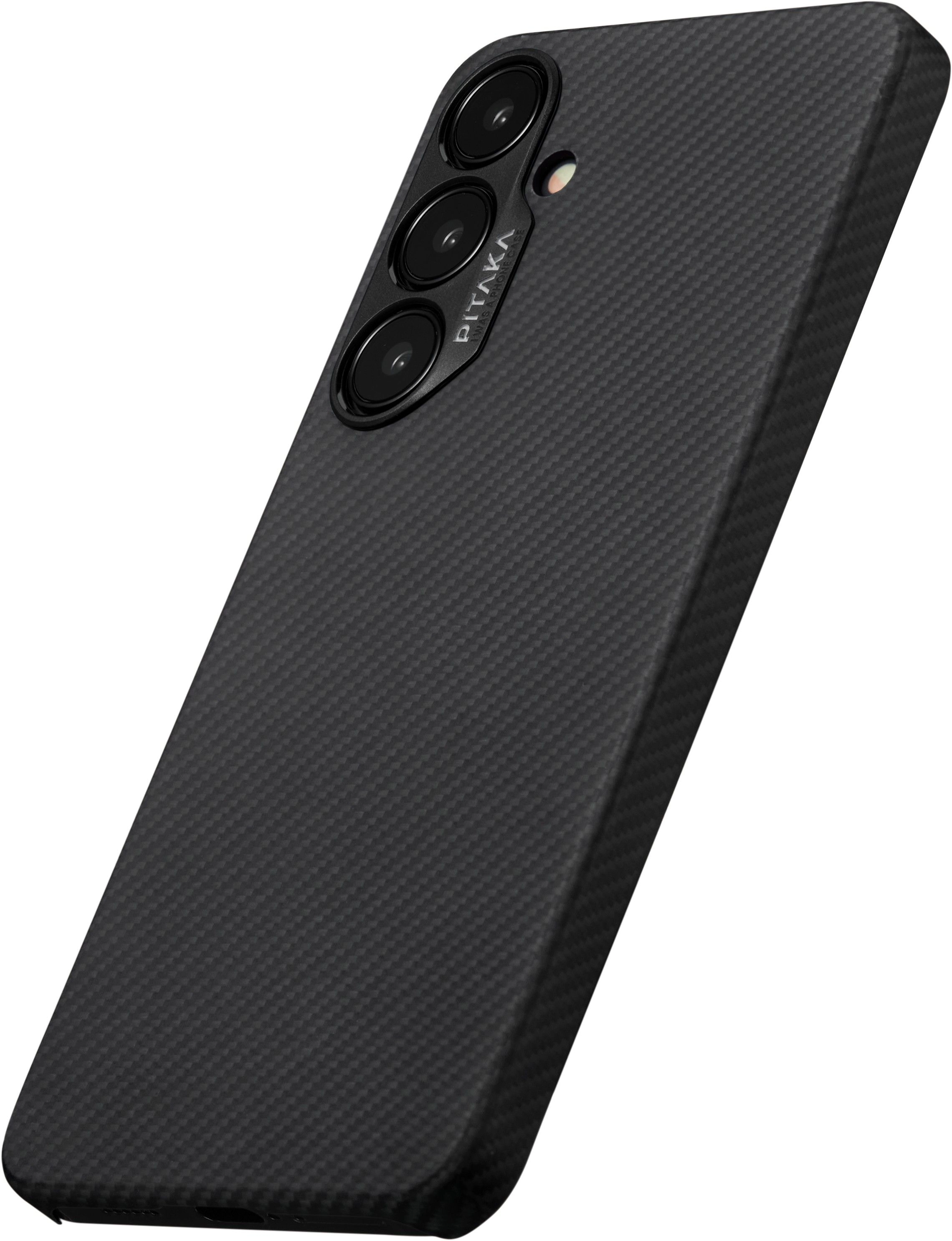 Чехол Pitaka MagEZ 4 Case для Samsung S24+, Black/Grey Twill