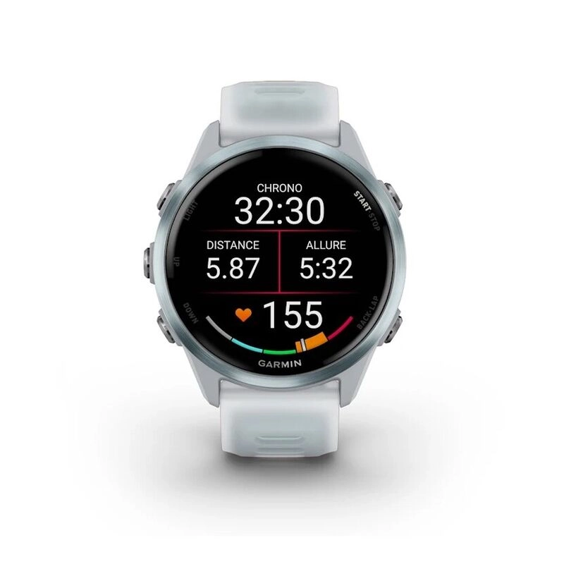 Смарт-часы Garmin Forerunner 570 - 47 mm, Облачно-голубой алюминий с облачно-голубым ремешком