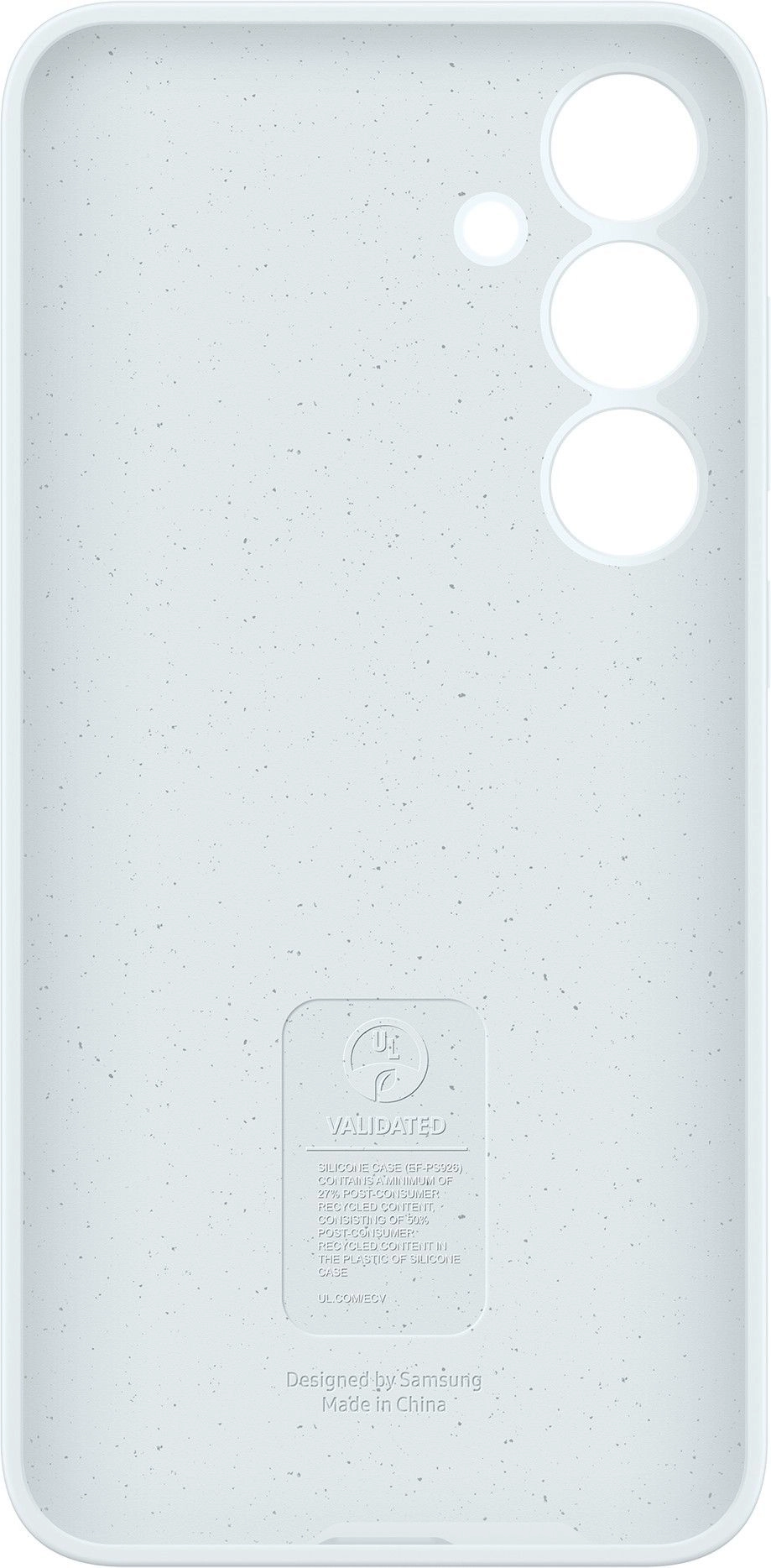 Чехол Samsung Silicone Case S24+, цвет Белый
