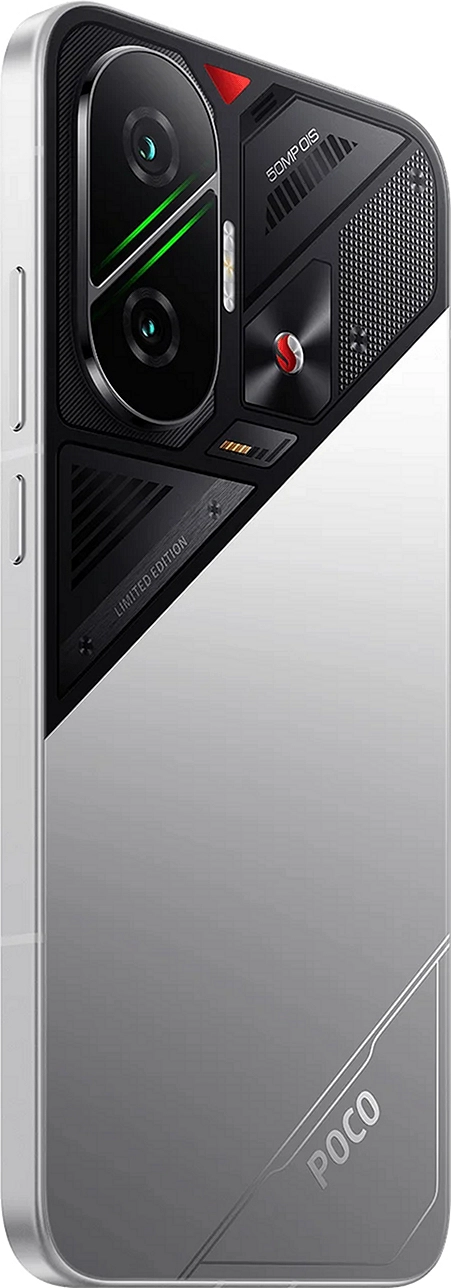 Смартфон Xiaomi Poco F7 | 12/256 ГБ (Серебристый | Silver)