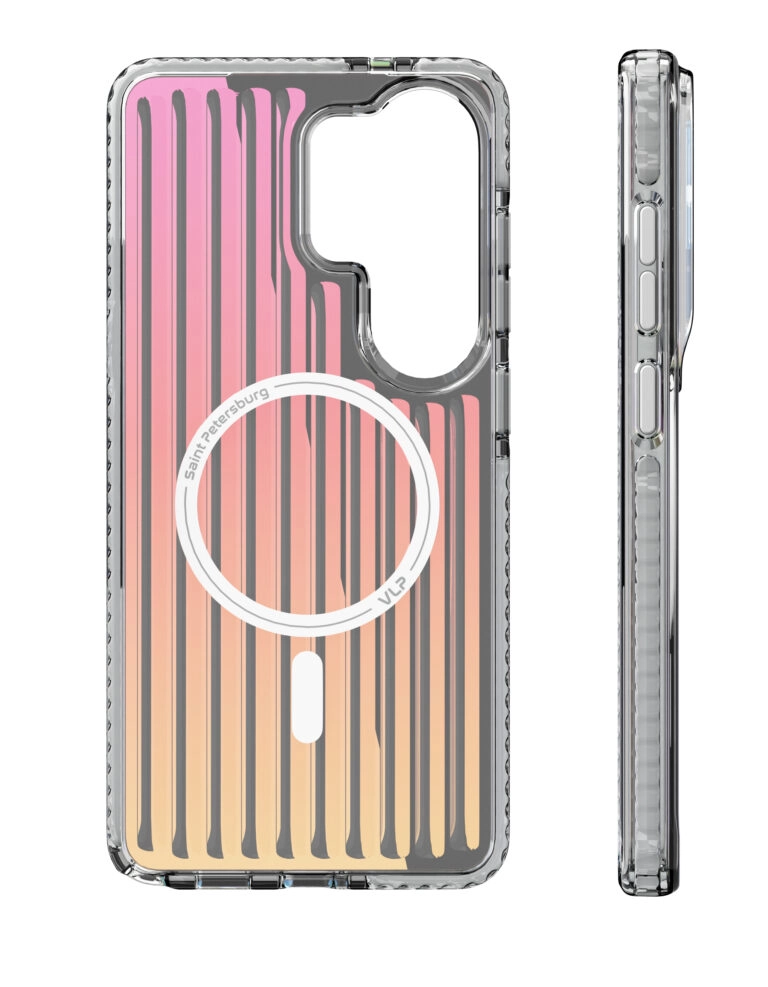 Чехол защитный VLP Pulse Case с MagSafe для Samsung Galaxy S26 Ultra, Перламутровый