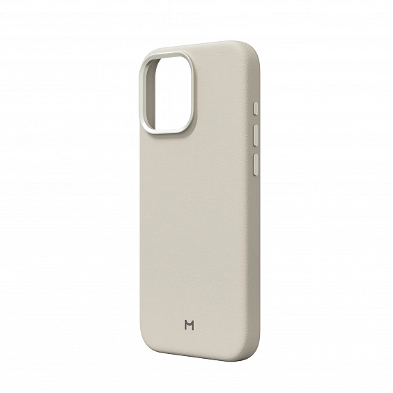 Чехол для iPhone 16 Pro Max Eco Leather Case Ivory