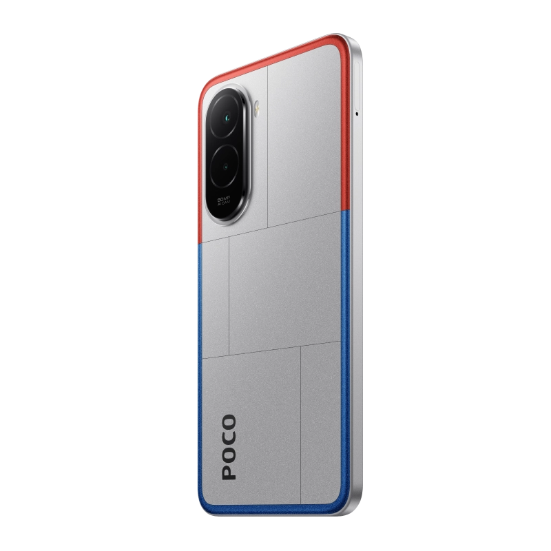Смартфон Xiaomi Poco M7 | 6/128 ГБ Серебристый