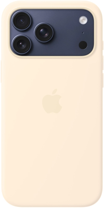 Чехол Apple для iPhone 17 Pro Max Silicone MagSafe, ванильный