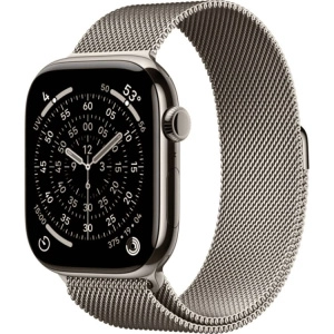 Смарт-часы Apple Watch S11 - 42 mm Titanium Natural case | Natural Milanese Loop