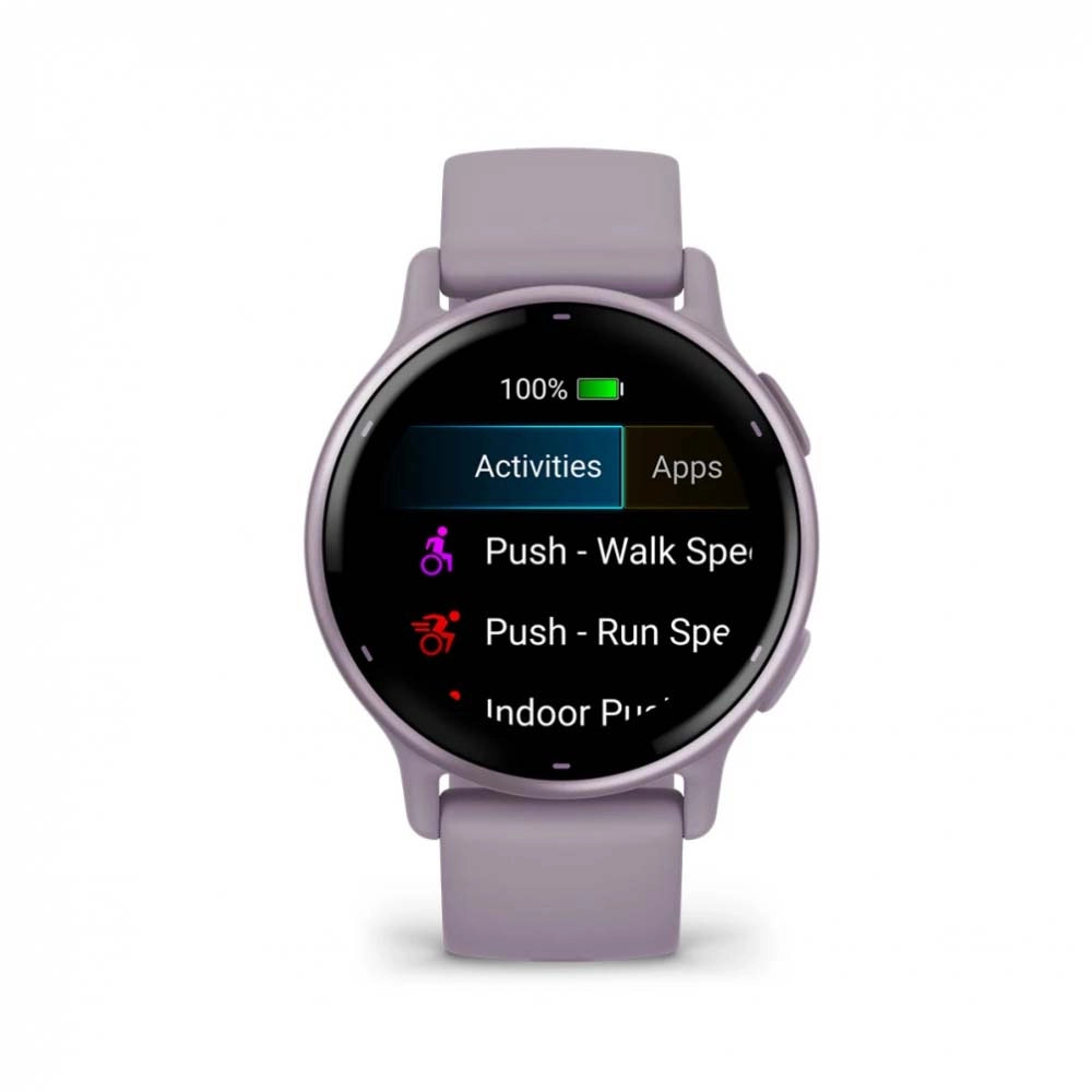 Смарт-часы Garmin Vivoactive 5 - 42 mm, цвет Орхидеи, металлический безель, силиконовый ремешок