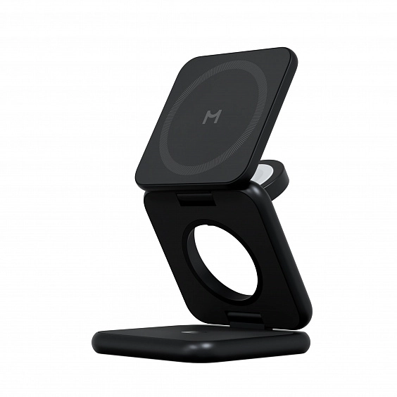 Зарядная станция Magssory Fold Pro 3 в 1 Black
