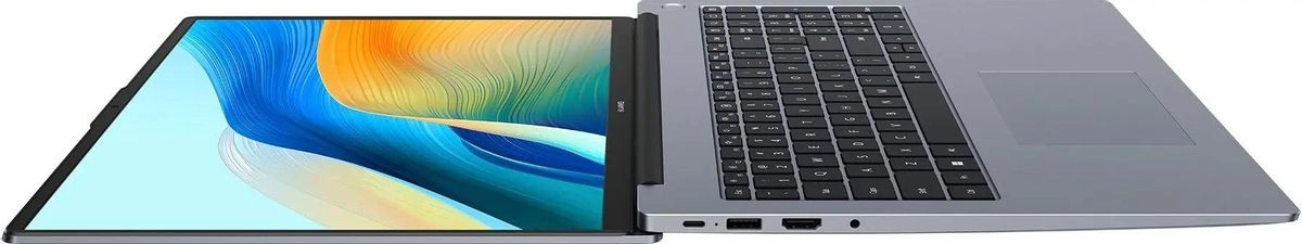 Ноутбук Huawei MateBook D16 (Intel Core i5 12450H, 16 ГБ ОЗУ, 512 ГБ SSD) серый