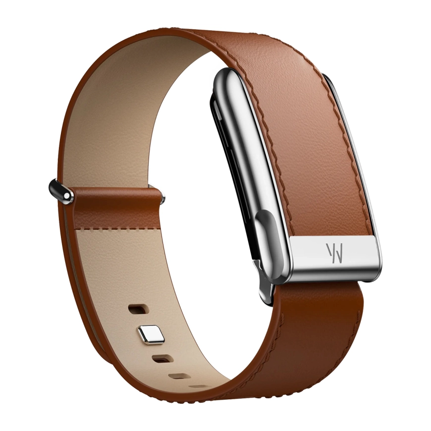 Широкий Кожаный ремешок WHOOP LeatherLuxe для WHOOP MG, Светло-коричневый L