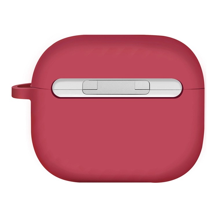 Чехол Uniq NEXO Liquid silicone +carabin +Sports ear hooks для AirPods 3  Коралловый