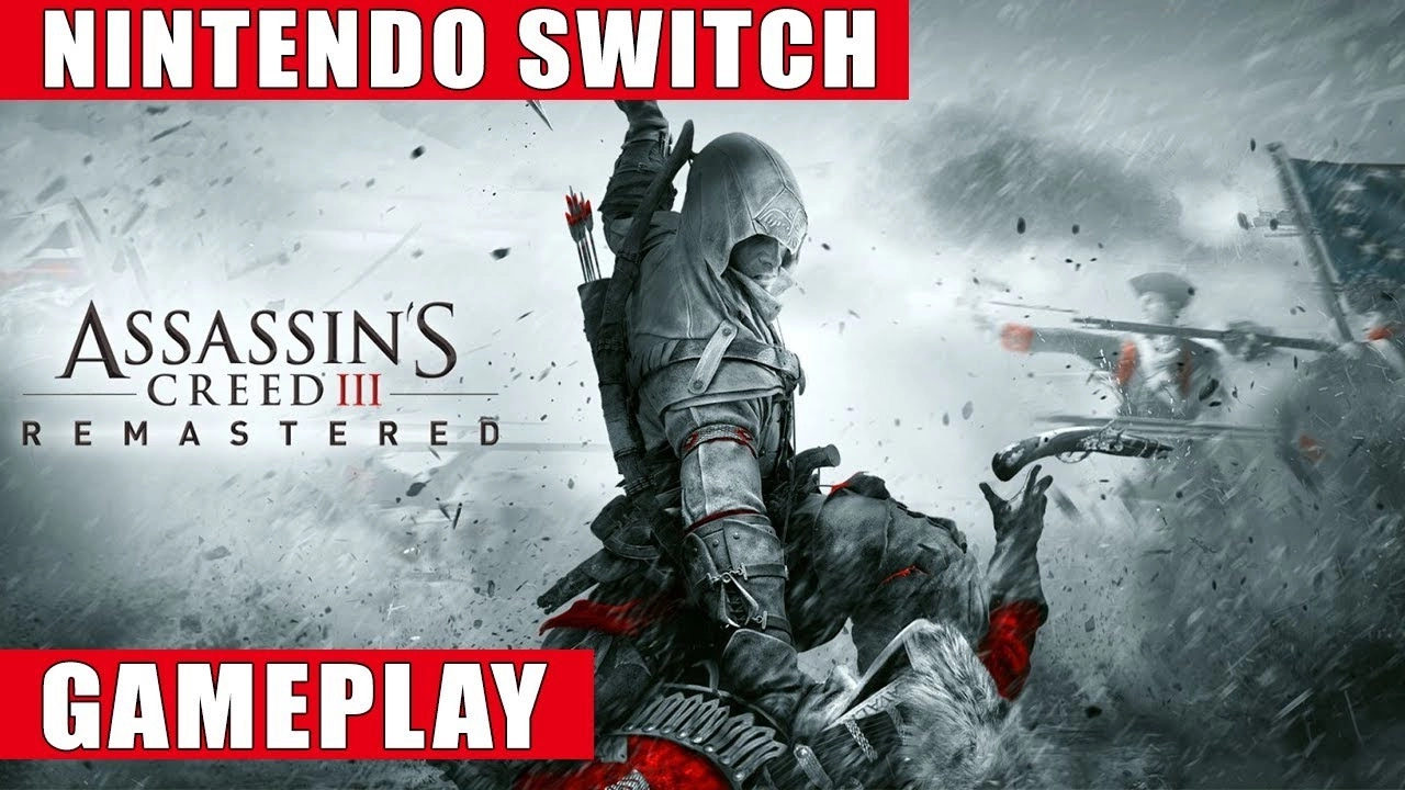 Игра Assassin's Creed III: Remastered, русский язык (NS)