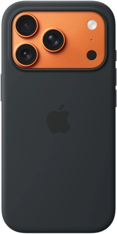 Чехол Apple для iPhone 17 Pro Silicone MagSafe, Черный
