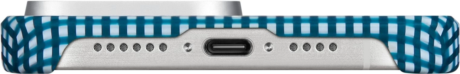 Чехол Pitaka Canyon MagEZ Case 5 для iPhone 15 Pro Max Синий