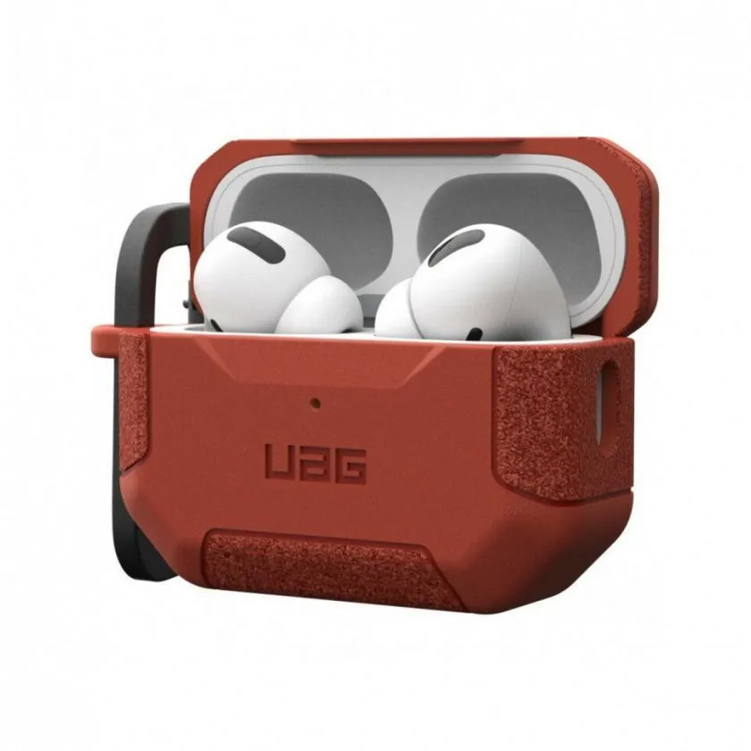 Чехол + карабин UAG Scout Case для Apple AirPods Pro 2 рыжый
