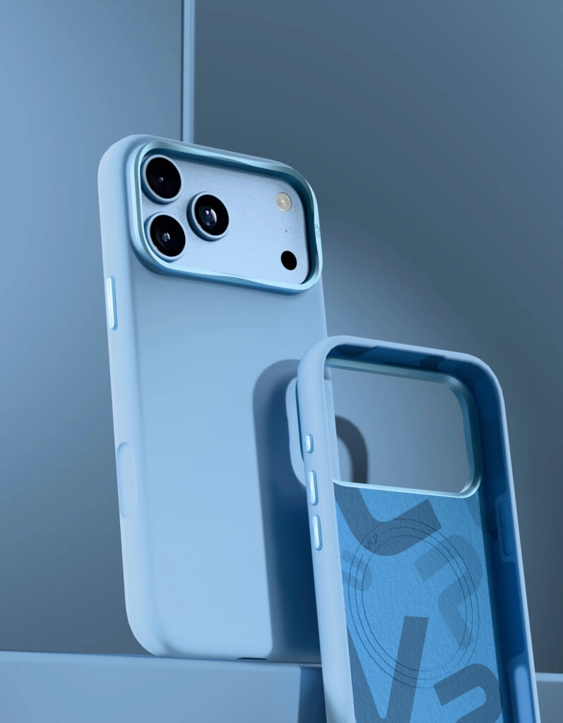 Чехол VLP Aster Pro Case для iPhone 18 Pro, голубой