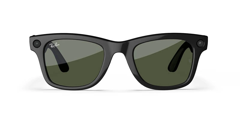 Умные очки Ray-Ban Wayfarer, Shiny Black
