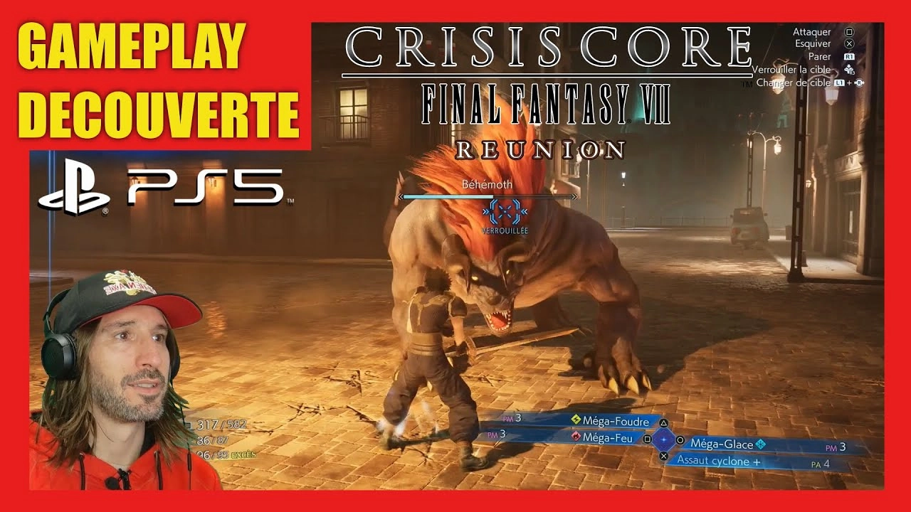Игра Crisis Core: Final Fantasy VII Reunion, английский язык (PS5)