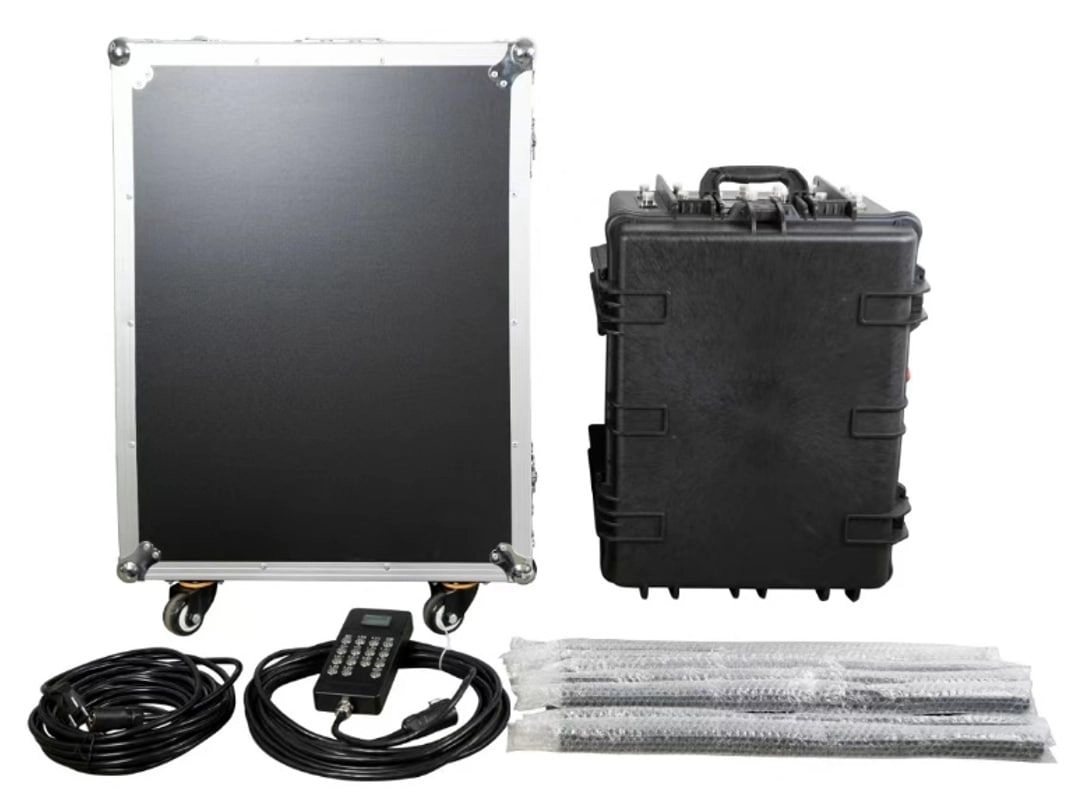 Подавитель дронов "Гром" 14 каналов 800W, Металлический кейс