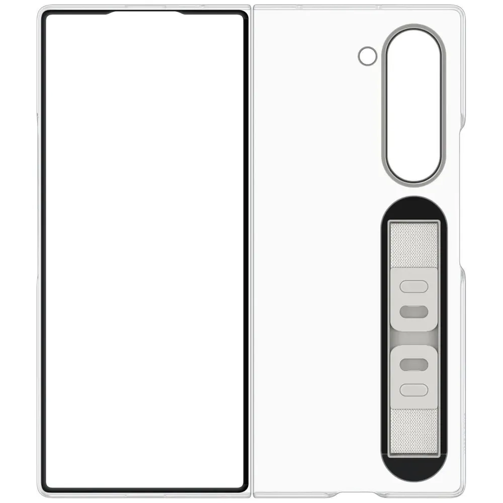 Чехол Samsung Silicone Case Z Fold6 Прозрачный