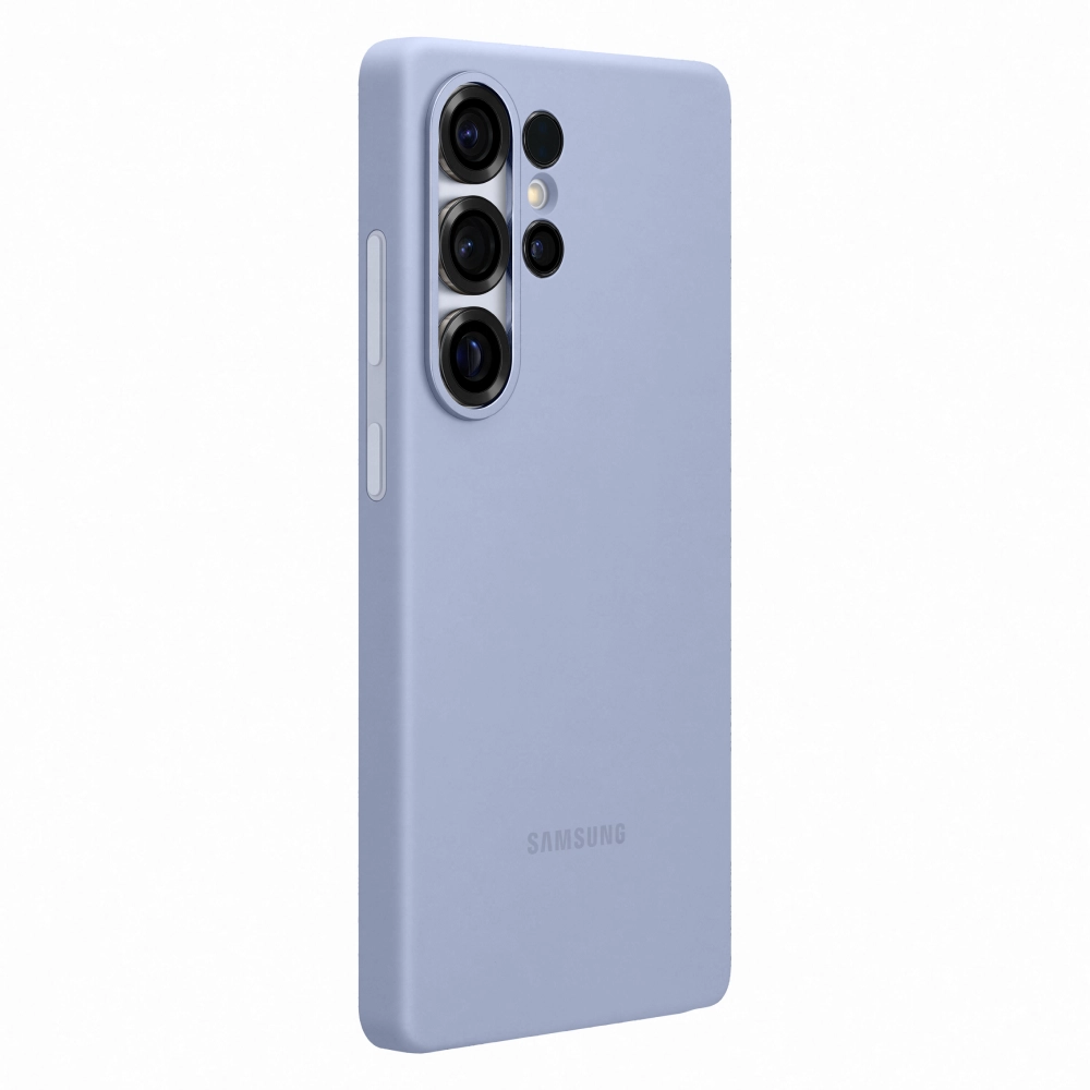Чехол Samsung Silicone Case Samsung S25 Ultra Голубой