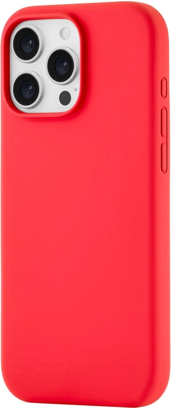 Чехол Silicone Case with MagSafe для iPhone 16 Pro Max, Moon Red