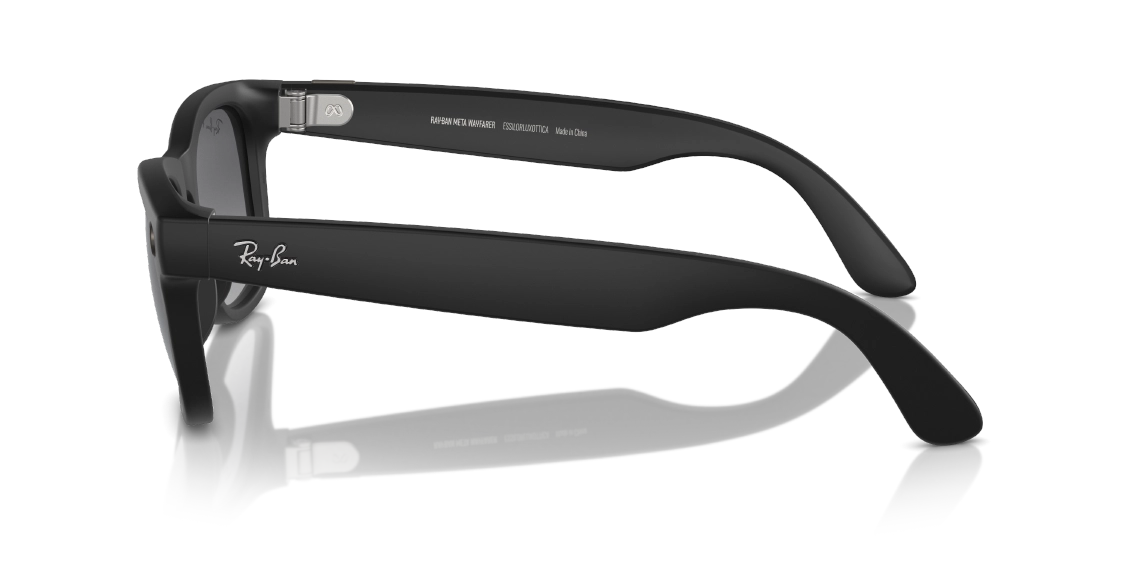 Умные очки Ray-Ban Meta Wayfarer RW4008 Matte Black/Polar Gradient Graphite 601S/T3 размер L