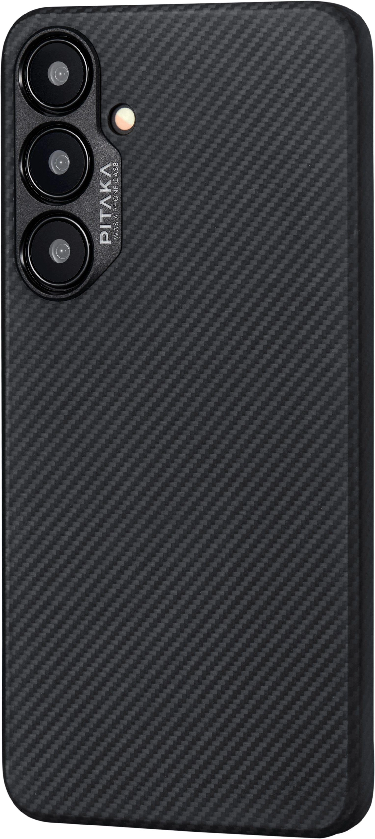 Чехол Pitaka MagEZ 4 Case для Samsung S24+, Black/Grey Twill