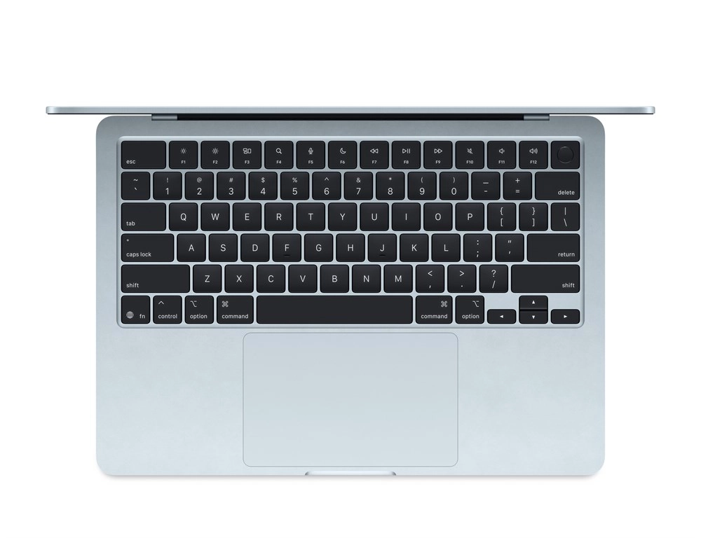 Ноутбук MacBook Air 13" M4 (2025) 10C CPU/10C GPU, 32 ГБ RAM, 2 ТБ SSD, (Sky Blue | Голубое небо) (Z1H900142; Z1H80015F; Z1H8000GZ)
