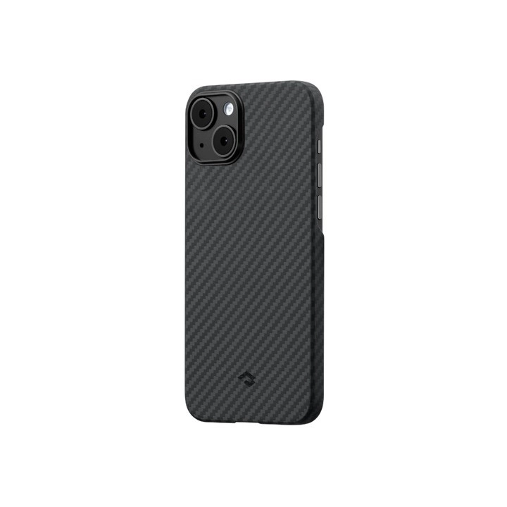 Чехол PITAKA MagEZ Case 3 для iPhone 14 черно-серый Кевлар 1500D Twill (KI1401)