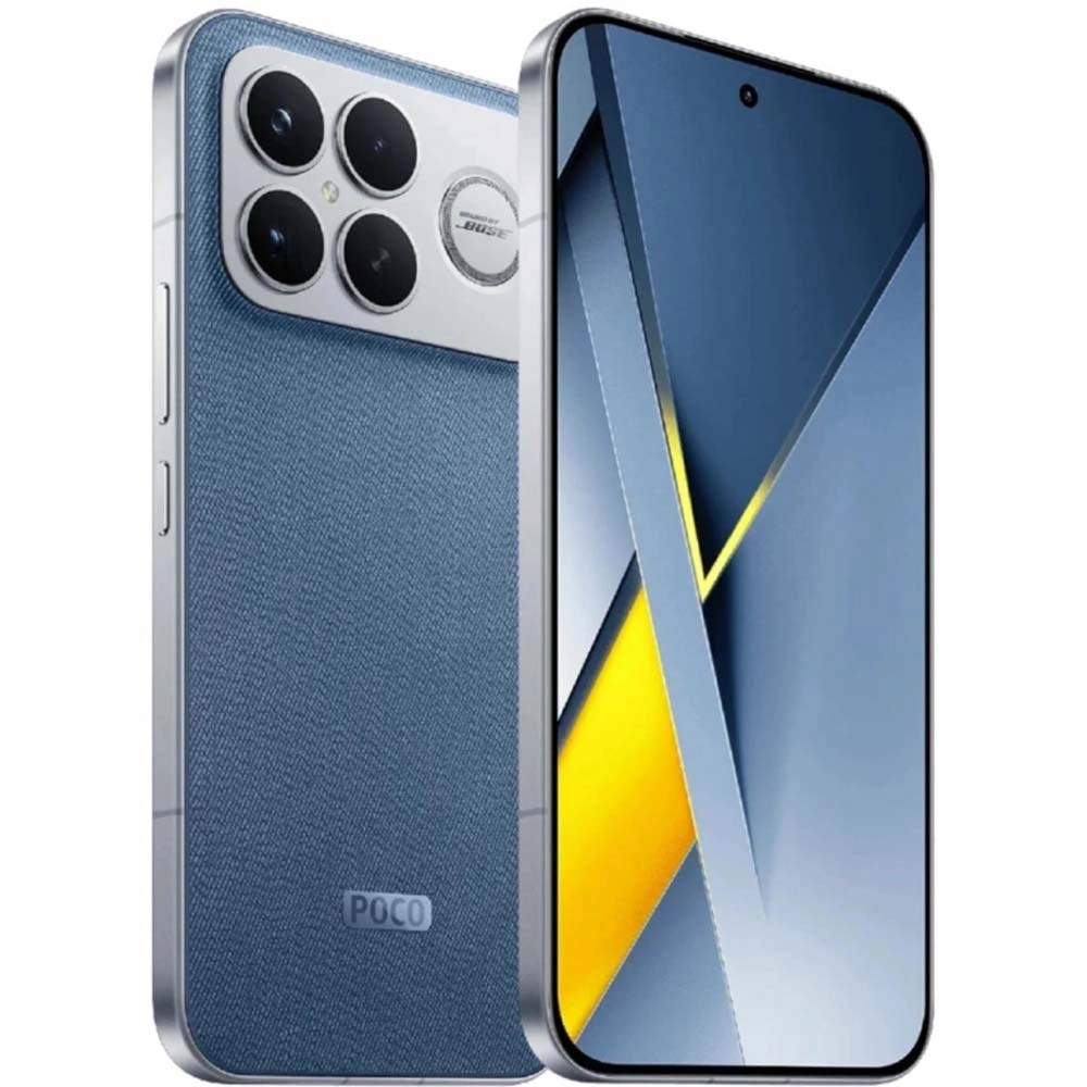 Смартфон Xiaomi Poco F8 Ultra 12/256 ГБ, голубой (Light Blue) 25102PCBEG