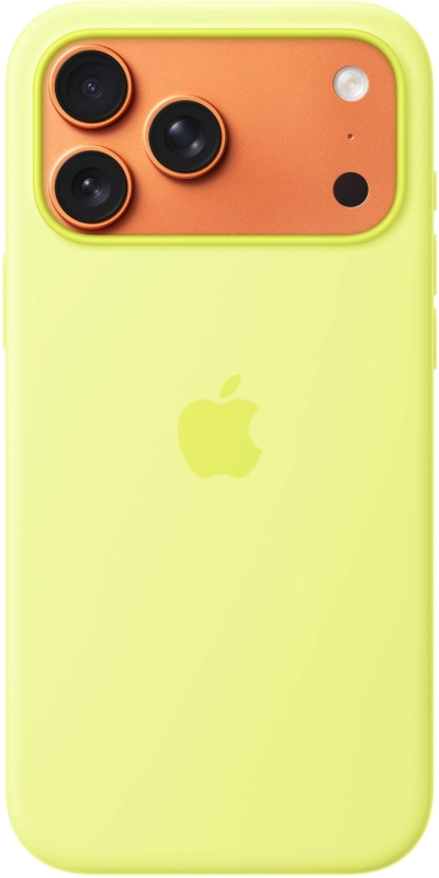 Чехол Apple для iPhone 17 Pro Max Silicone MagSafe, Желтый