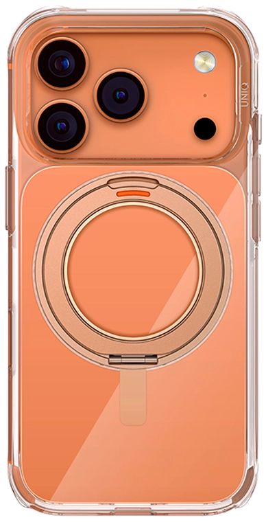 Чехол Uniq Swivix для iPhone 17 Pro (Magsafe), Taupe Gold