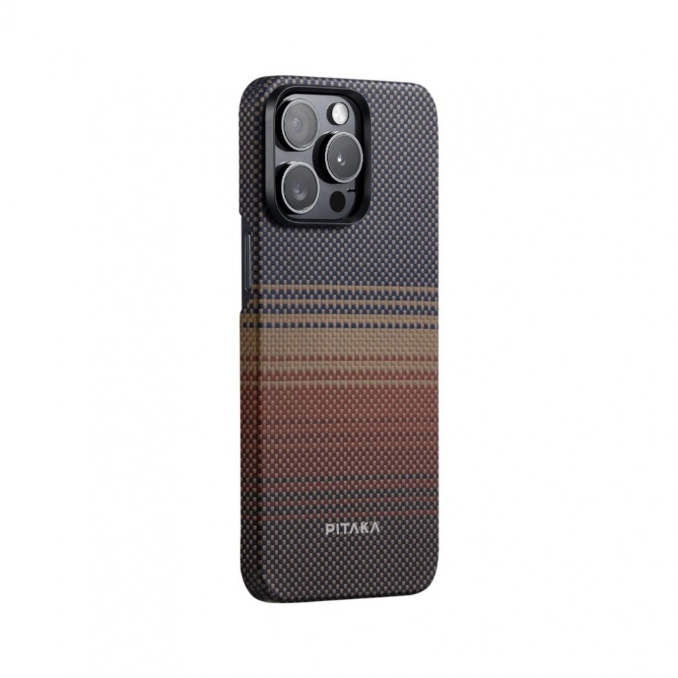 Чехол Pitaka Fusion Weaving MagEZ 5 для iPhone 15 Pro Max Sunset