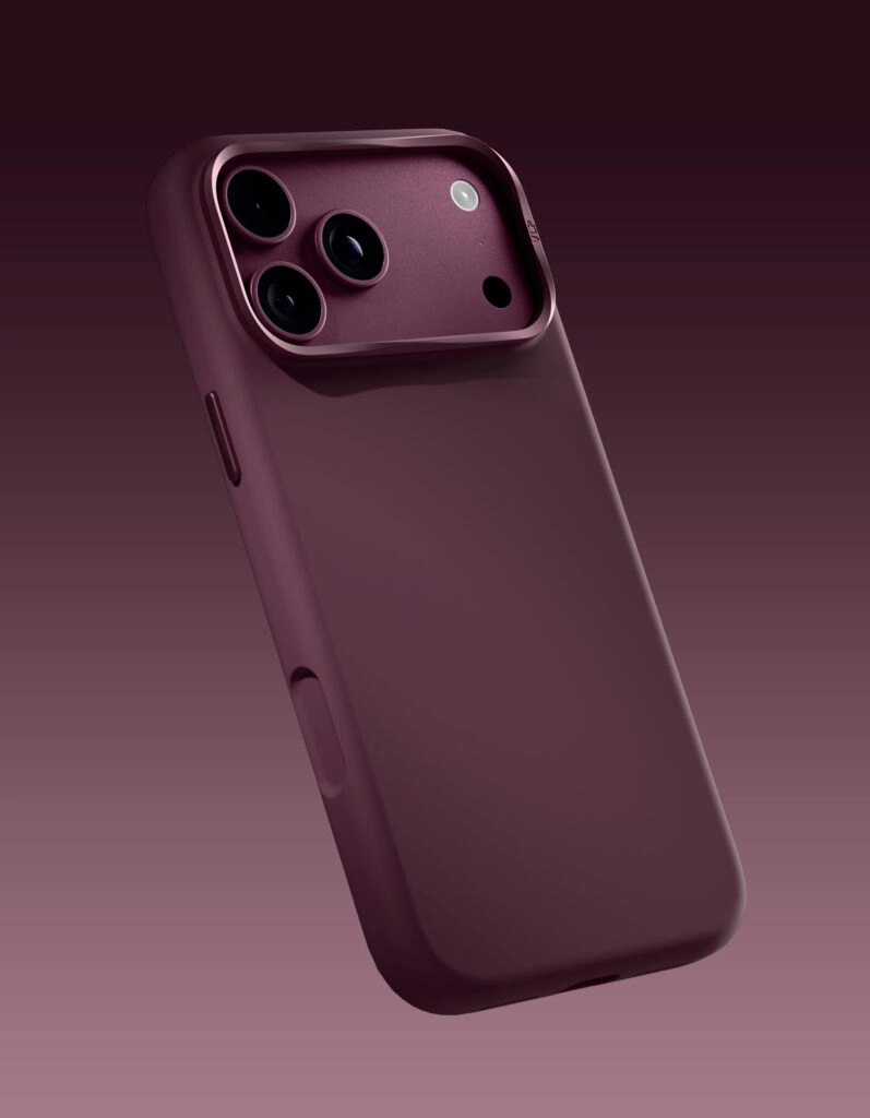 Чехол VLP Aster Pro Case для iPhone 18 Pro, бордовый