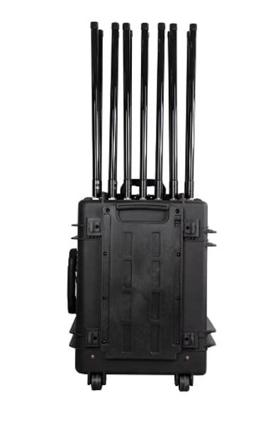 Подавитель дронов "Гром" 14 каналов 800W, Пластиковый кейс