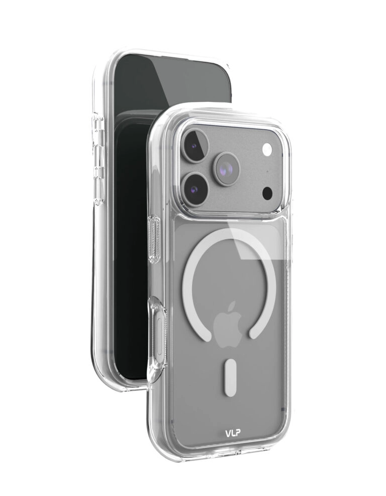 Чехол VLP Bubble Case с MagSafe для iPhone 17 Pro Max, белый