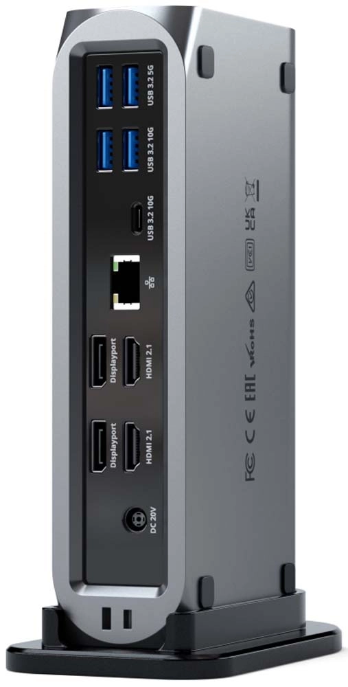 Док-станция Satechi Thunderbolt 4 Multimedia Pro Dock, серый космос ST-DT4PMM-EU